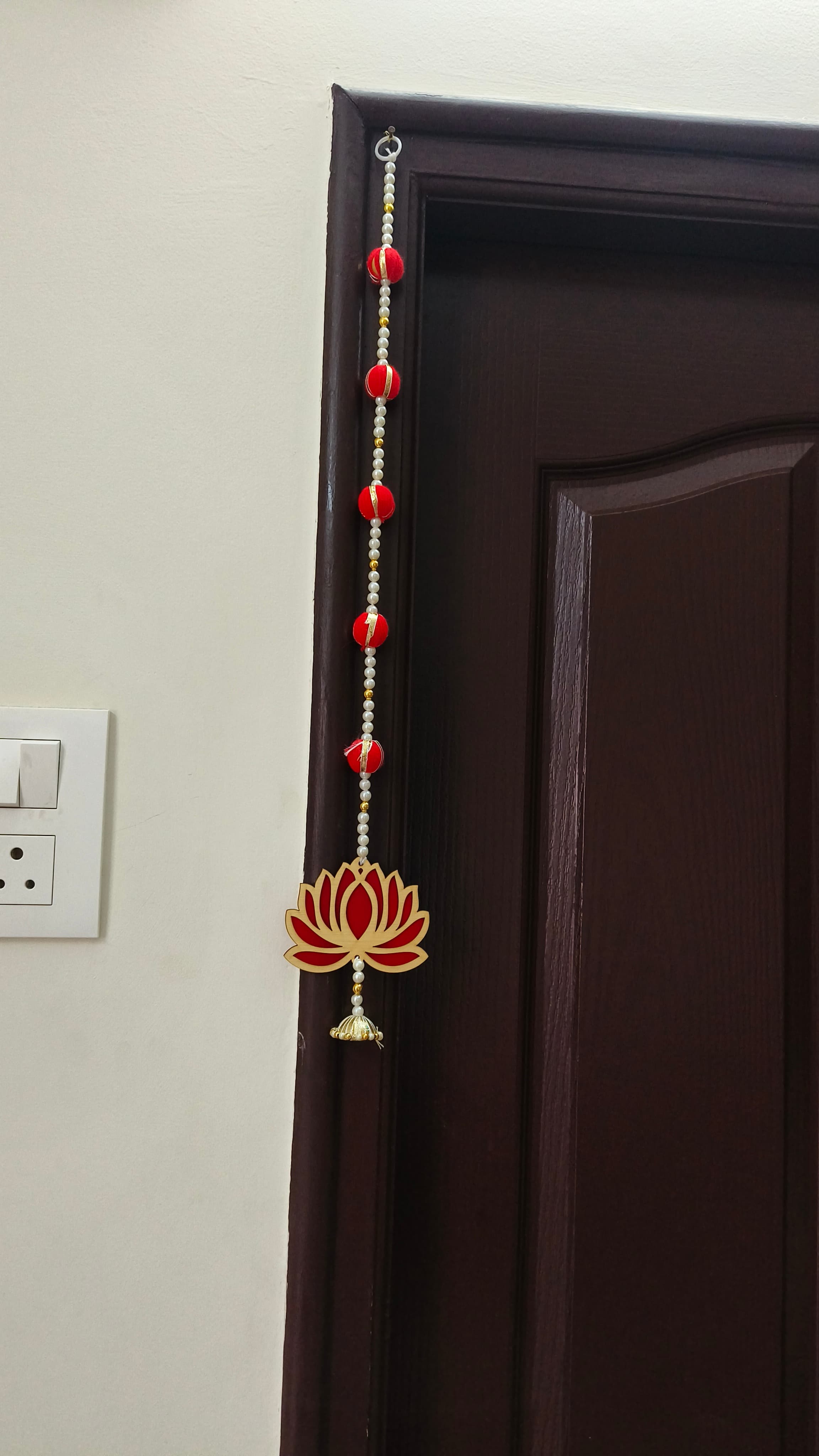 Lotus, Beads, Gota Ball String Hangings